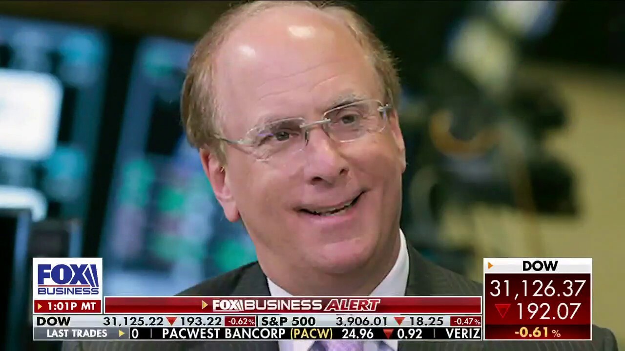BlackRock CEO Larry Fink argued there is a huge disconnect between proposed fiscal policy and central bank responsibility during a time of rising inflation on 'The Claman Countdown.'