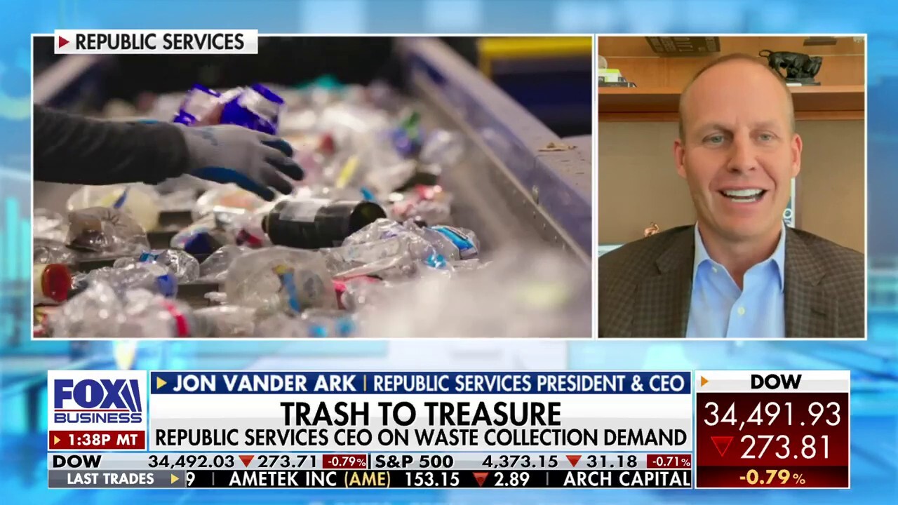 Republic Services President and CEO Jon Vander Ark discusses the recycling surge and the demand for trash management on 'The Claman Countdown.'