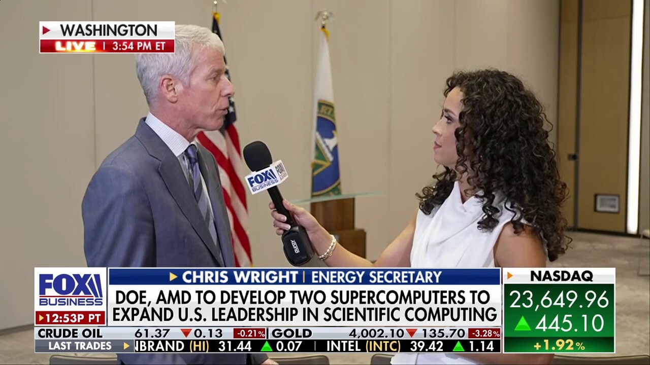 Department of Energy, AMD teaming up to build two AI supercomputers to boost US scientific leadership