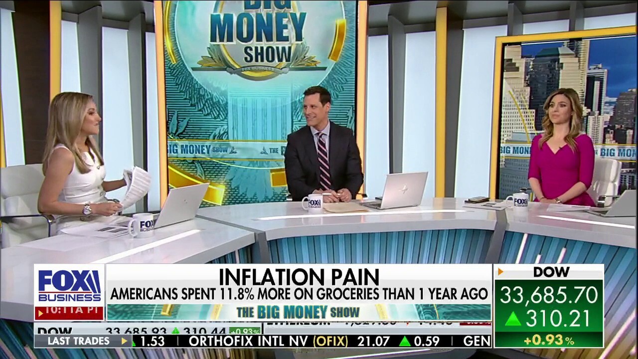 'The Big Money Show' co-hosts Taylor Riggs, Brian Brenberg and Jackie DeAngelis discuss how inflation pain impacts Americans' pocketbooks and lifestyles.