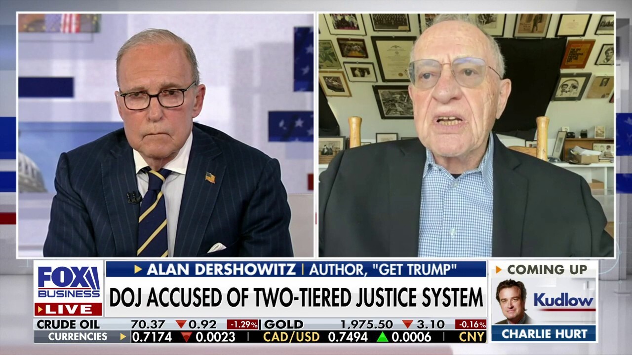 'Get Trump' author Alan Dershowitz breaks down the indictment of the former president on 'Kudlow.'