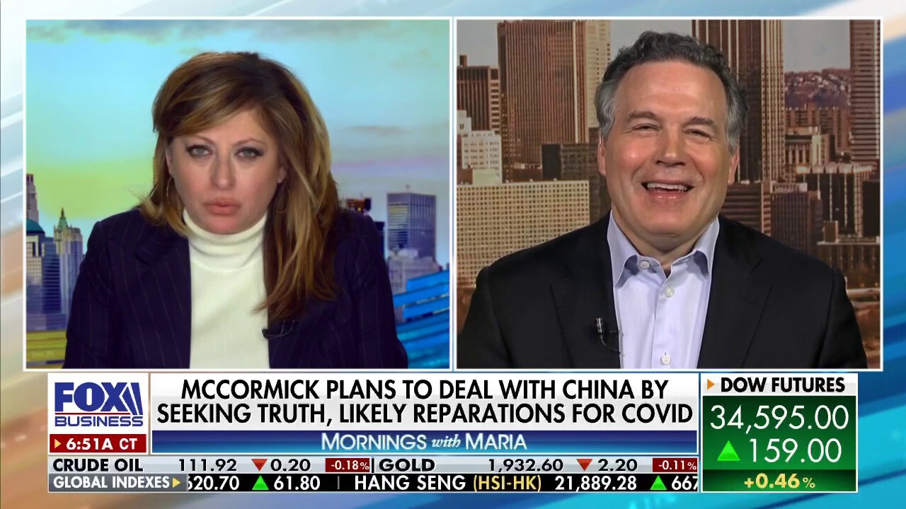 Pennsylvania Senate candidate and former Bridgewater Associates CEO David McCormick discusses rising gas prices, the crisis at America's southern border, and his plan to deal with China.