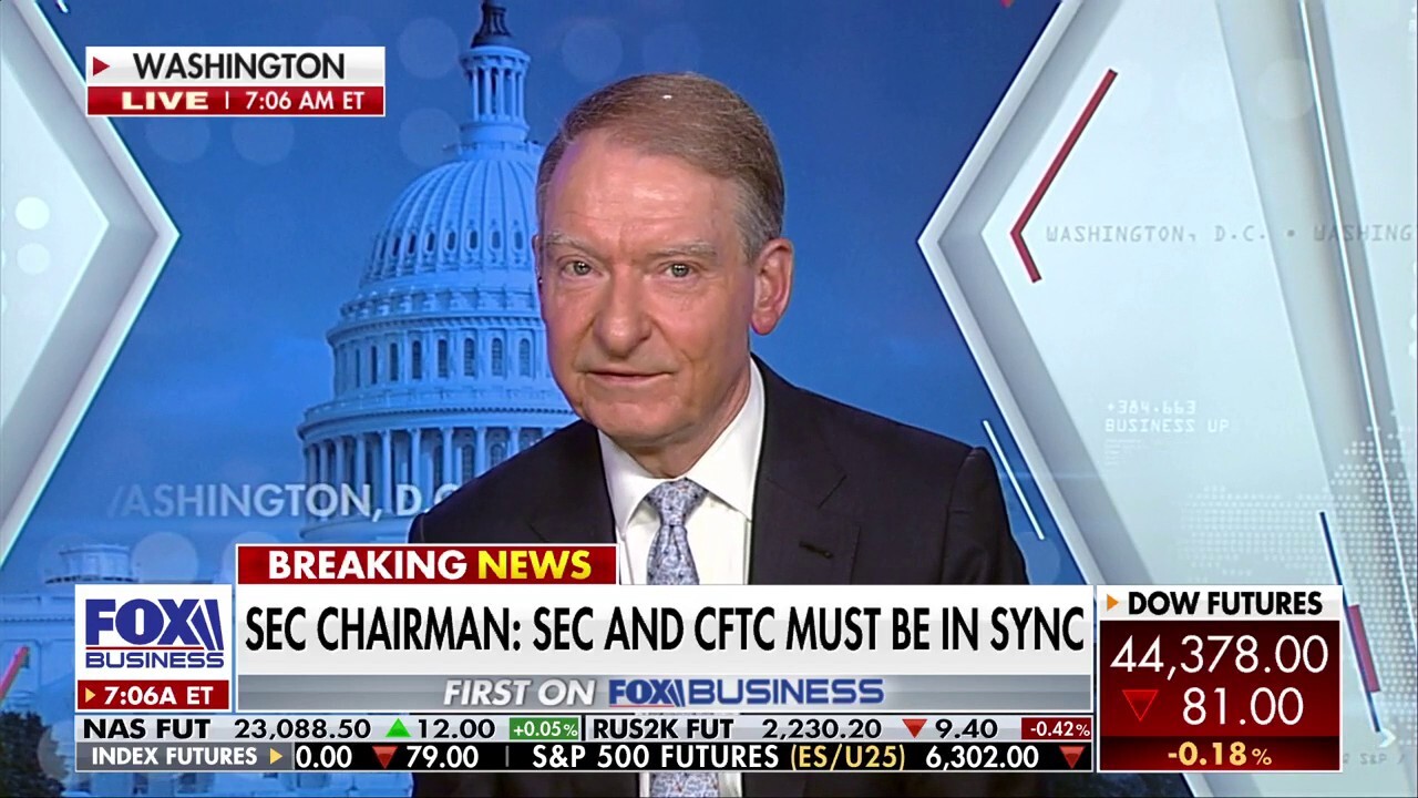 SEC chief praises American markets while sounding the alarm on regulatory overreach