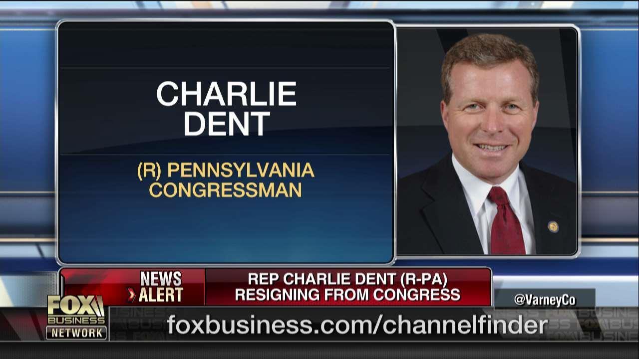 Charlie Dent Resigns from Congress