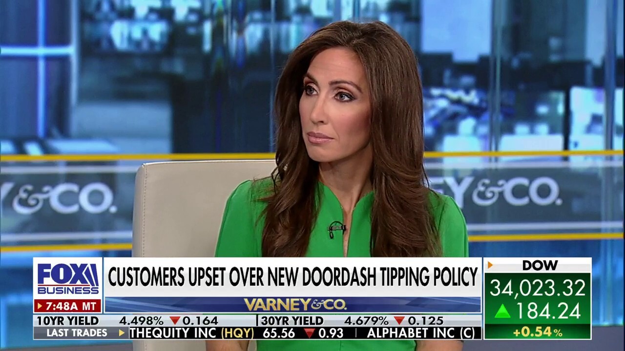 FOX Business’ Lauren Simonetti and Brian Brenberg react to Doordash’s tipping policy on ‘Varney & Co.’ 