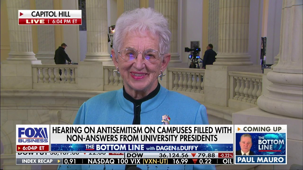 Rep. Virginia Foxx, R-N.C., shares the key takeaways from a House hearing on antisemitism on college campuses on "The Bottom Line."