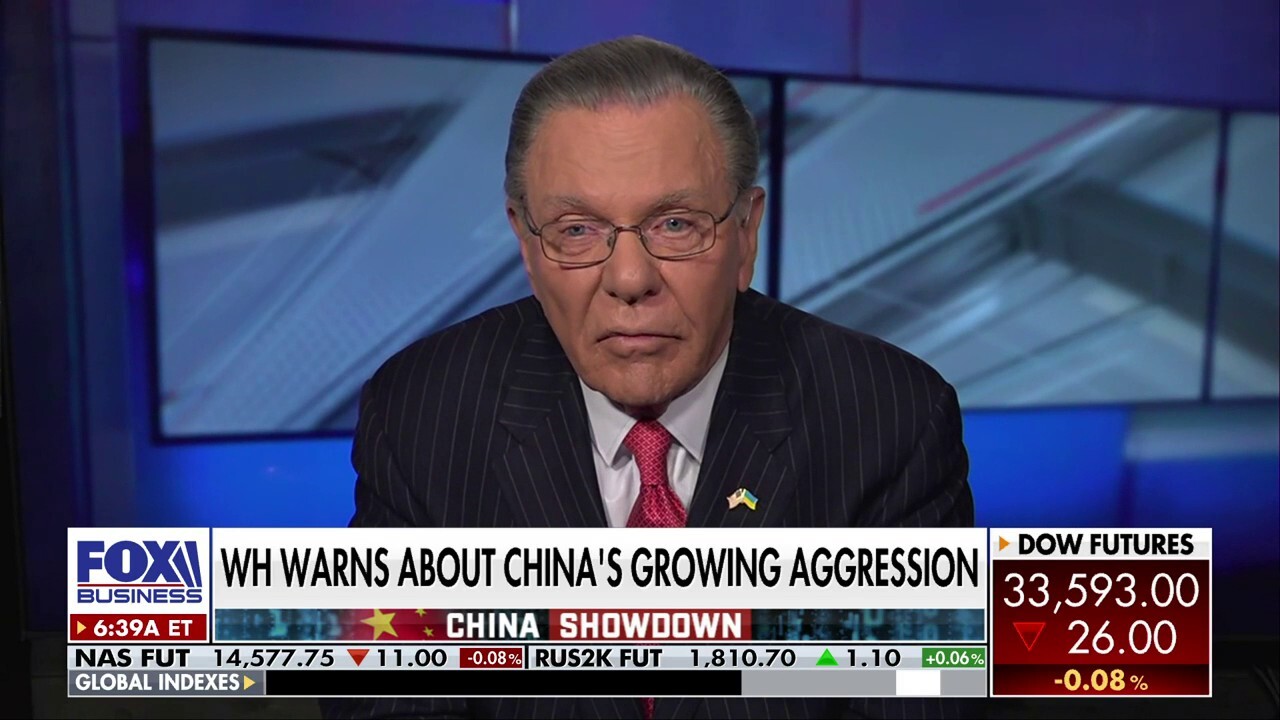 Fox News senior strategic analyst ret. Gen. Jack Keane on what the U.S. should be doing to counter Chinese aggression and Russia's invasion of Ukraine.