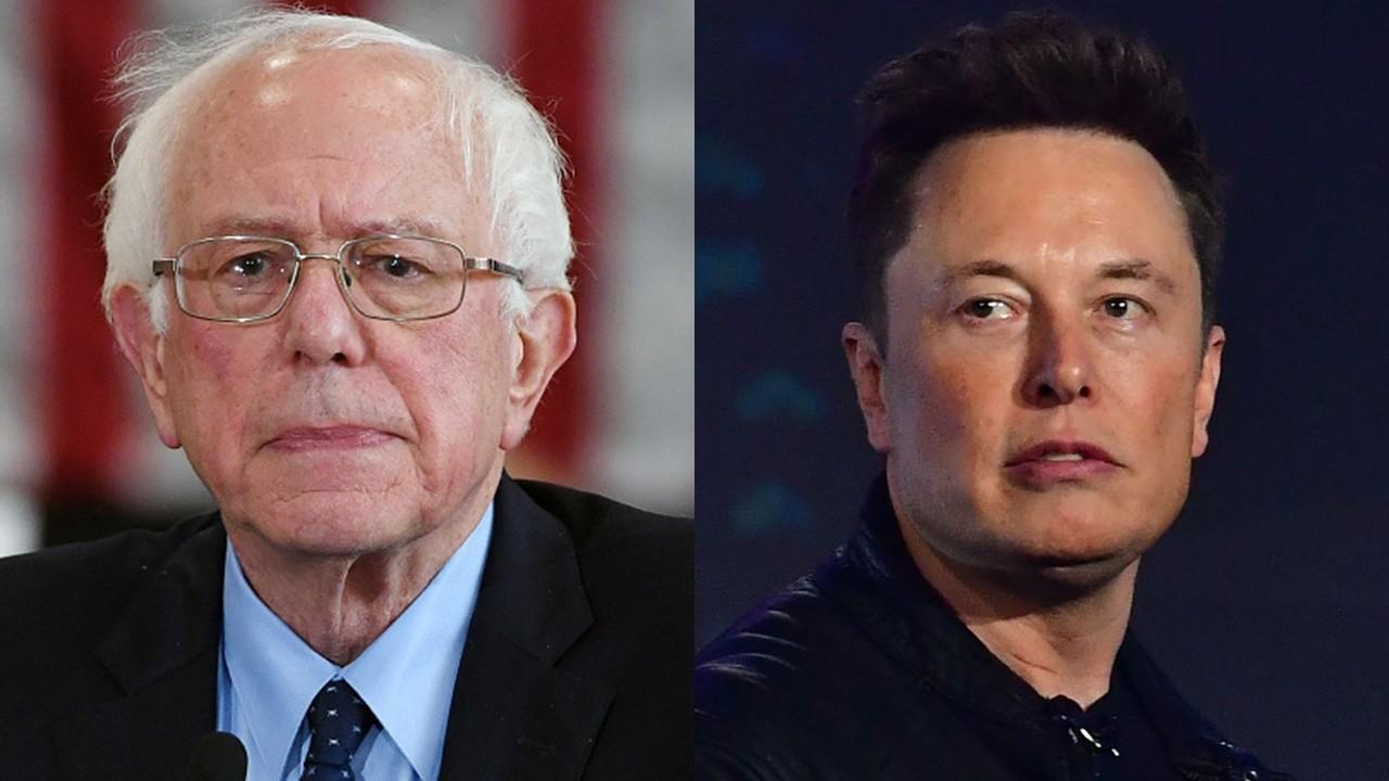 Bernie Sanders calls Elon Musk a 'hypocrite' on Twitter