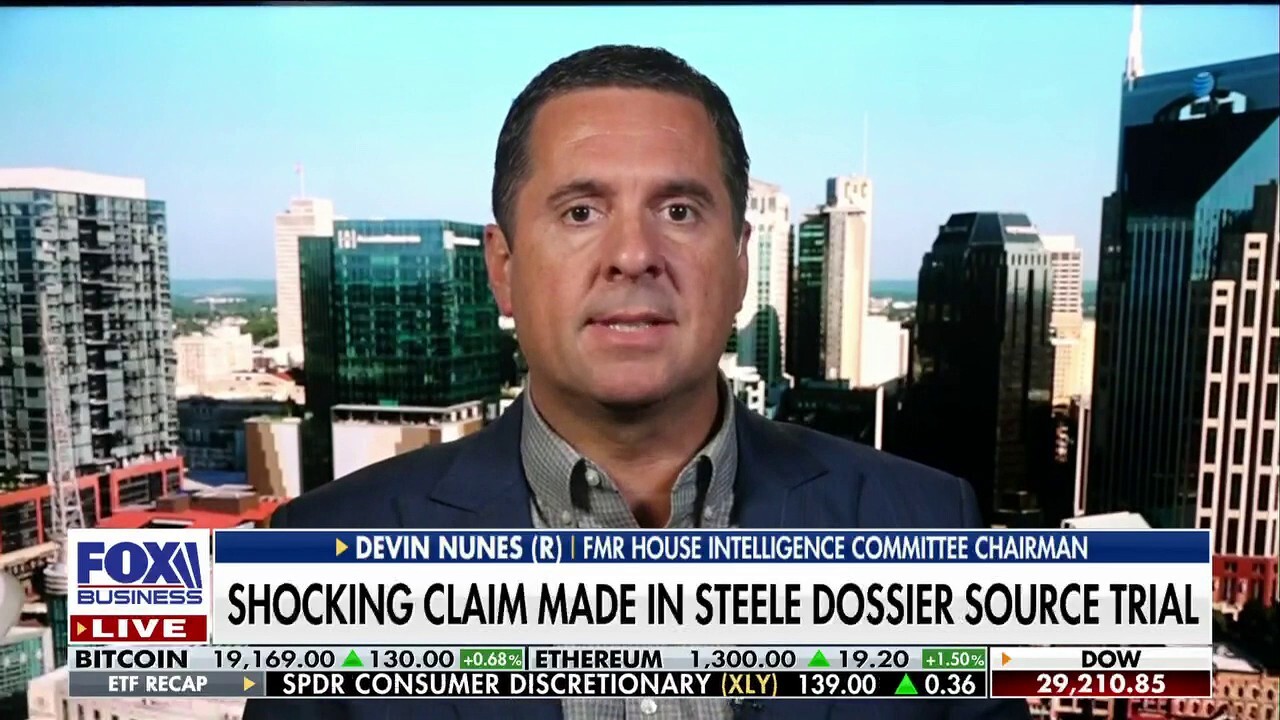 Who of these characters was not being paid by the FBI or DNC?: Devin Nunes