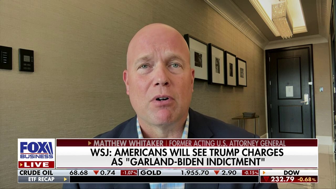 Trump’s indictment is causing ‘pain’ to the country: Matthew Whitaker