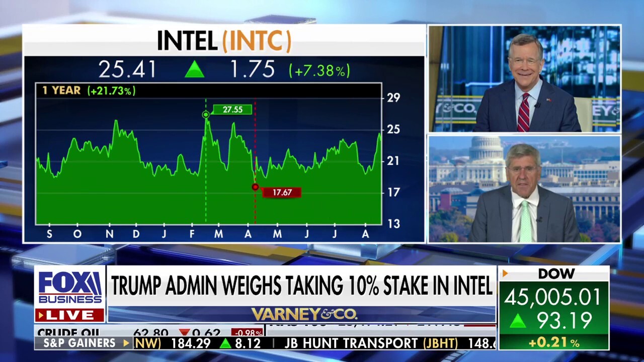 Moore knocks Trump's Intel stake plan: Corporate welfare