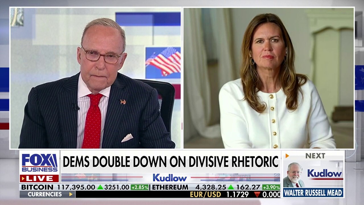 Dem Party is becoming 'crazier and crazier': Gov. Sarah Huckabee Sanders