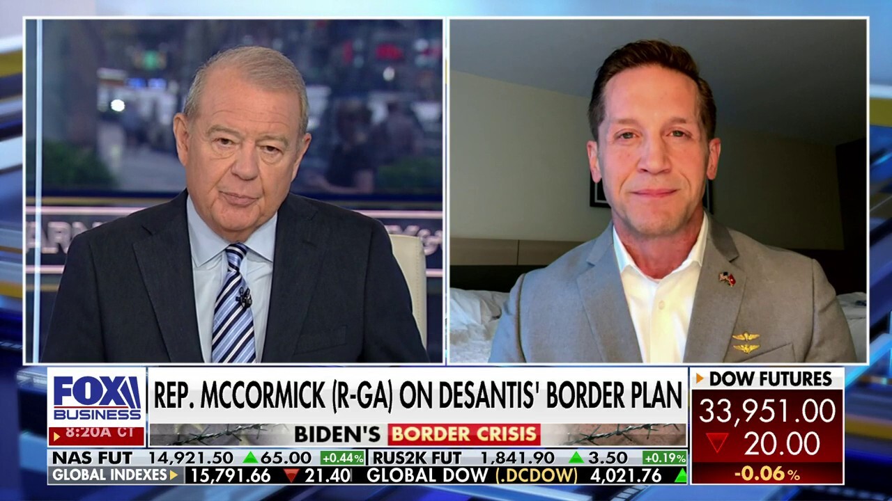 Rep. Rich McCormick on DeSantis' border plan: 'We have to fight fire with fire when necessary'