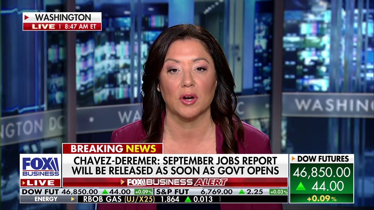 U.S. Labor Secretary Lori Chavez-DeRemer discusses the impact of the shutdown on jobs data, government layoffs and more during an interview on Mornings with Maria.