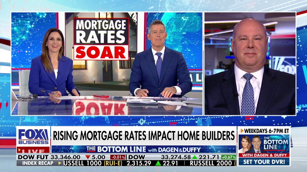 Rising mortgage rates are 'hurting' home builders in US: Jim Tobin