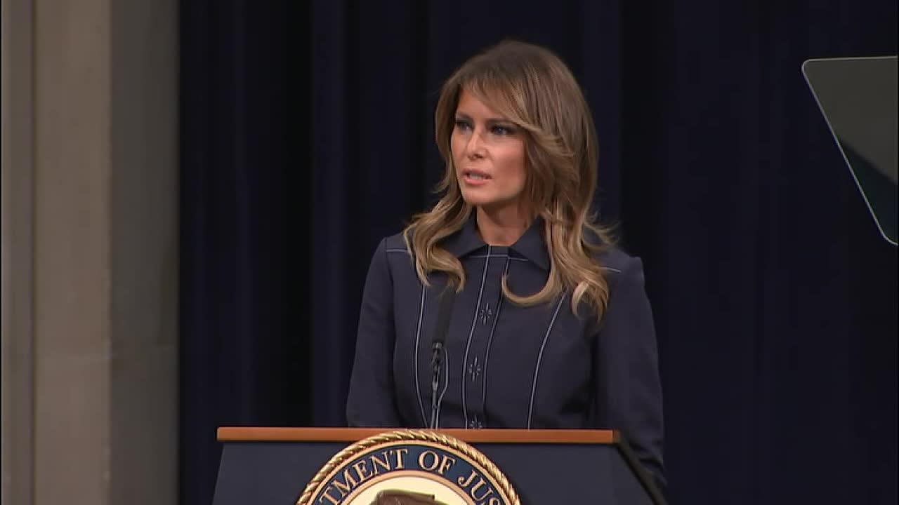 Melania Trump: Opioid deaths on decline for first time in 29 years