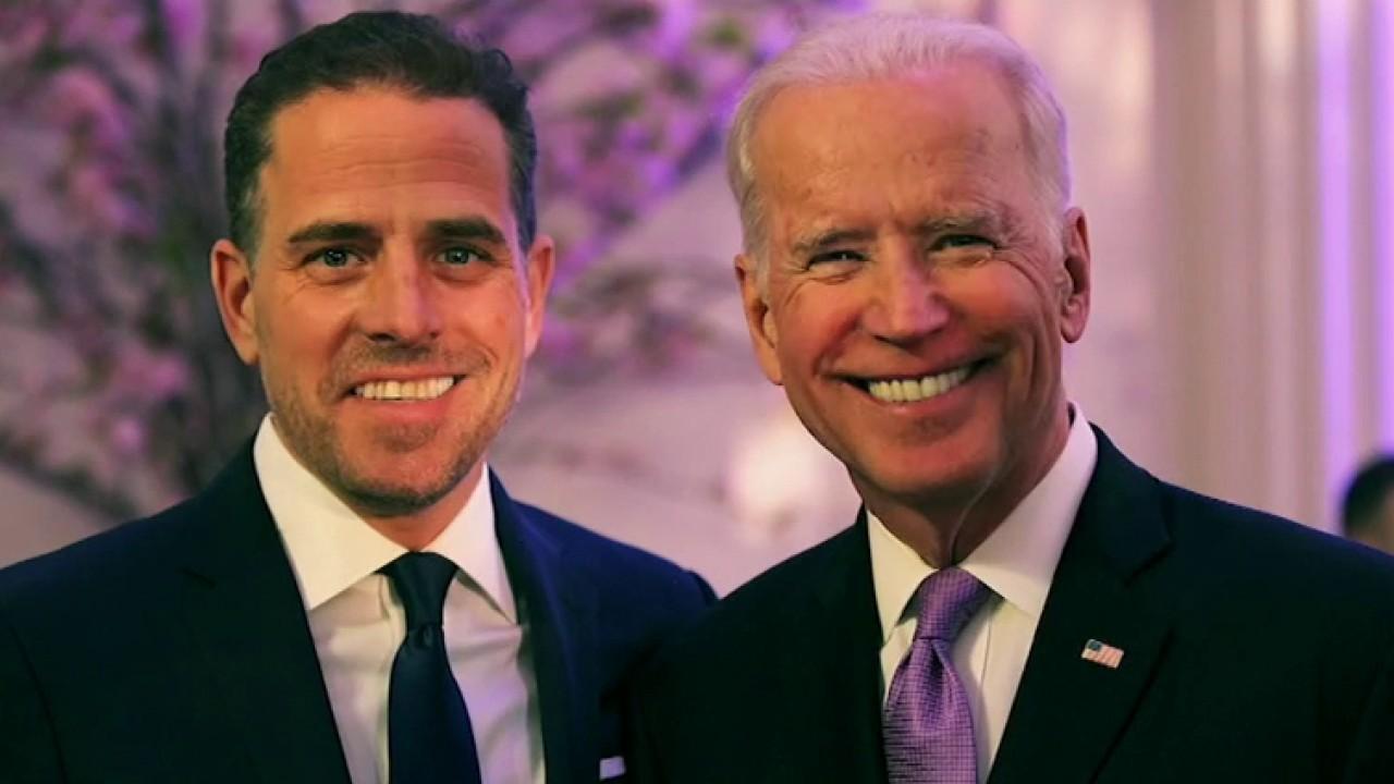 Joe Biden brushes off accusations against son as 'foul play'