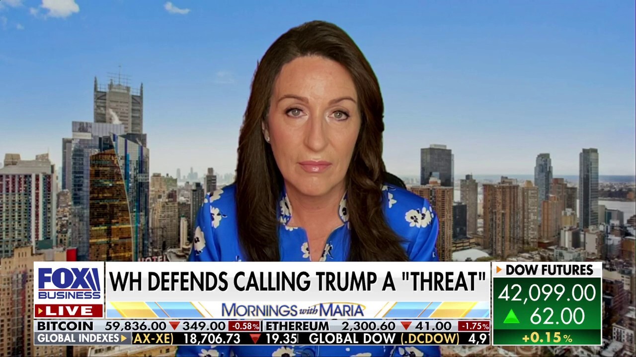 Miranda Devine criticizes White House for doubling down on calling Trump a 'threat'