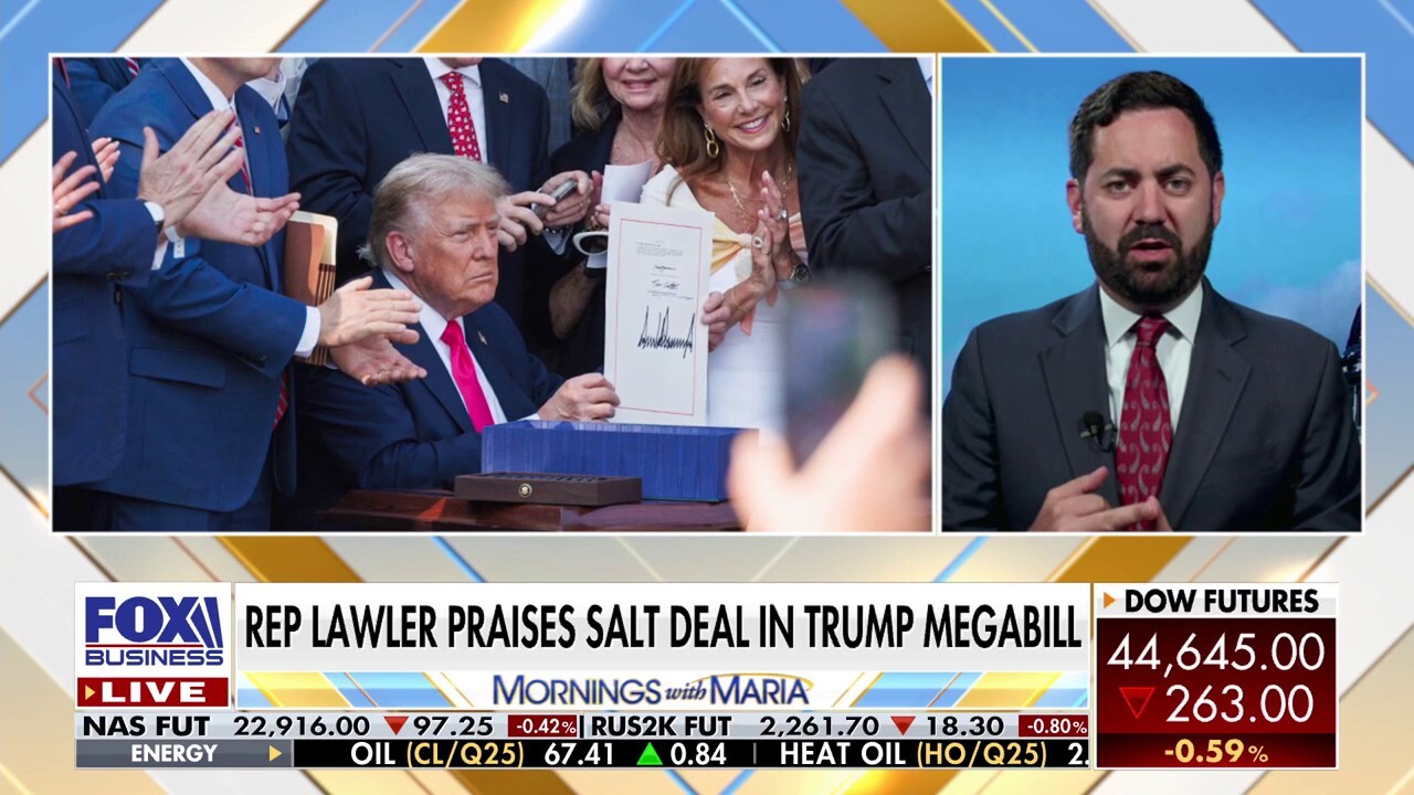 Rep. Mike Lawler, R-N.Y., criticizes Democrats for their characterization of President Donald Trump's tax bill and weighs in on Zohran Mamdani's bid for NYC mayor.