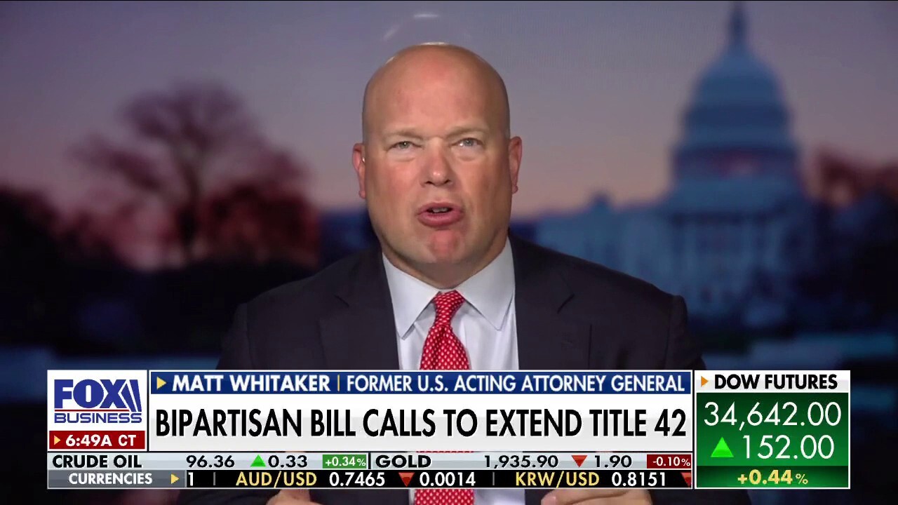 Biden administration is ‘failing’ at enforcing the law: Matt Whitaker