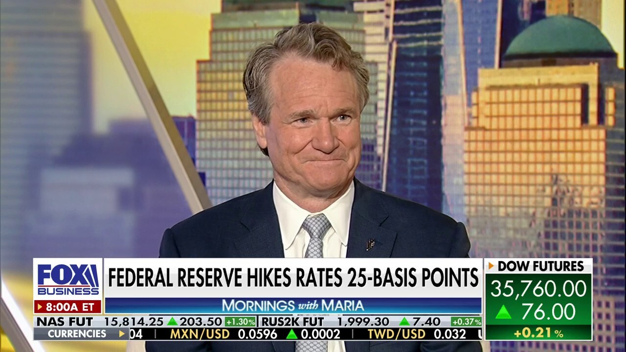Bank of America Chairman and CEO Brian Moynihan discusses the Fed’s latest rate decision, earnings, AI growth, banking regulations and the future of the sector.