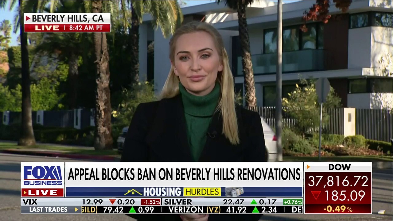 Beverly Hills elites frustrated over home upgrades ban