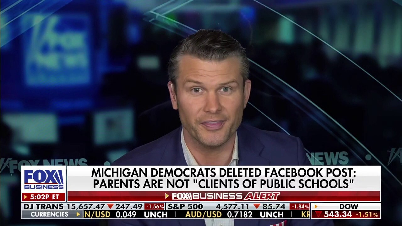 ‘Your kids are ours’: Hegseth slams Democratic handling of education