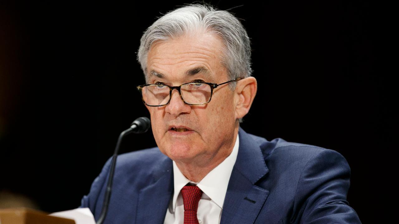Federal Reserve Chair Powell holds press conference after Fed rate decision-FBN