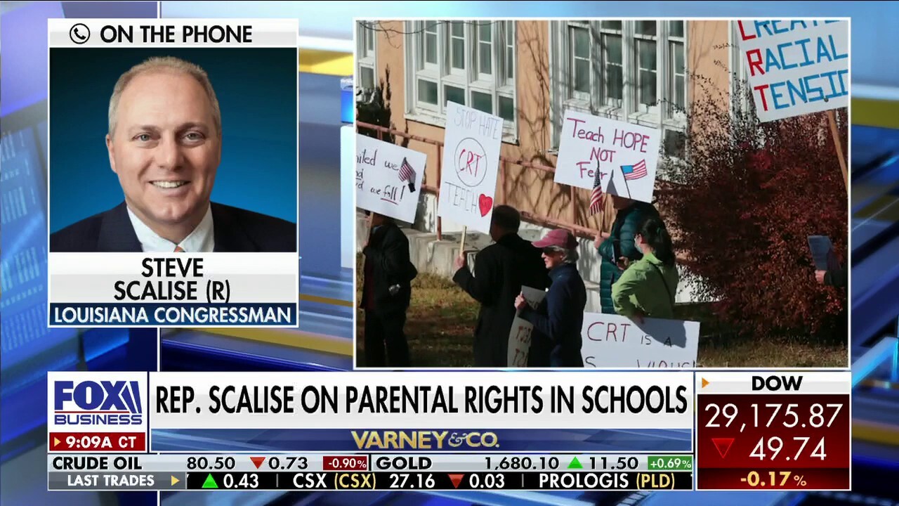 Rep. Steve Scalise, R-La., shares why he is fighting for parental rights in schools given the left's push for their agenda in the classroom
