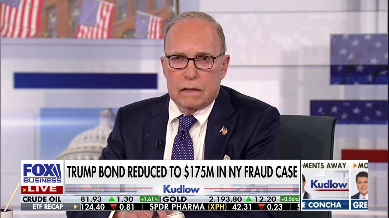 Larry Kudlow: This is a positive day for Trump