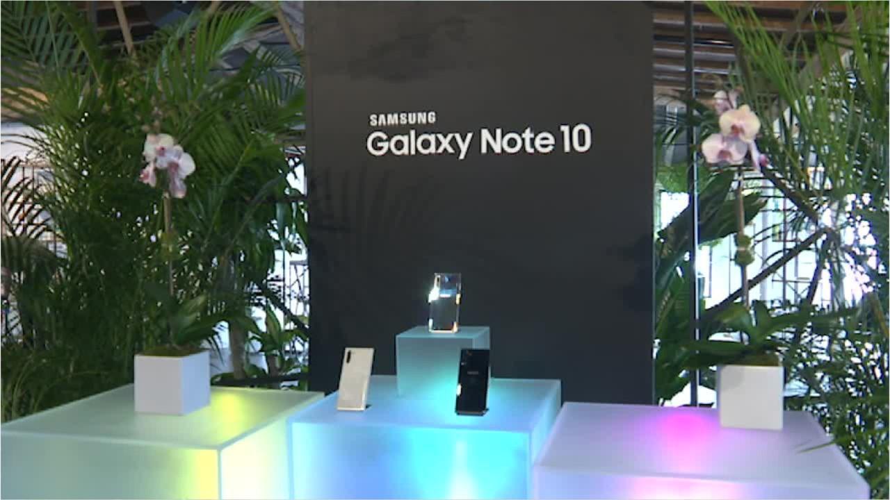 Samsung introduces its Galaxy Note10