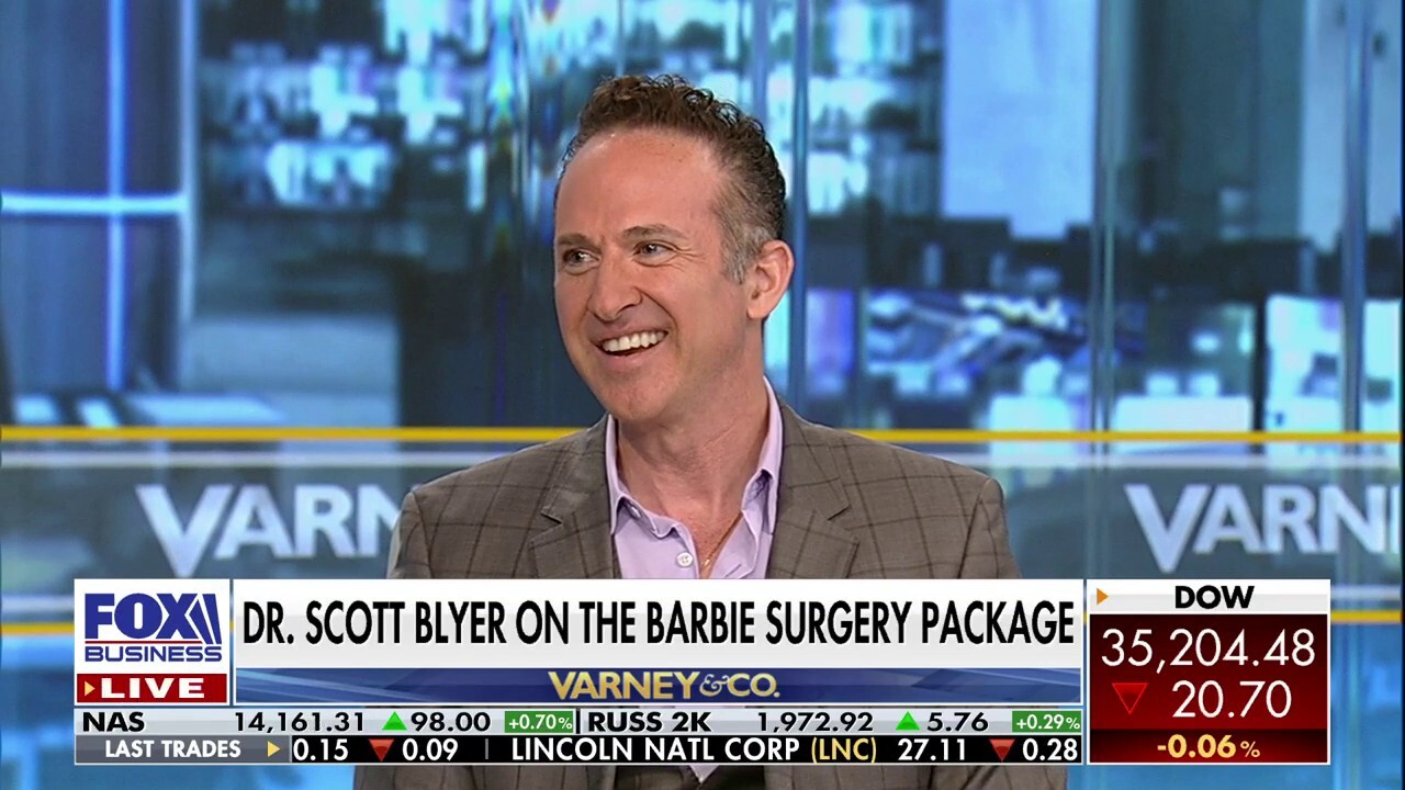 Long Island plastic surgeon Dr. Scott Blyer, a.k.a. 'Dr. B Fixin,' says his practice 'has been making Barbies for years.'
