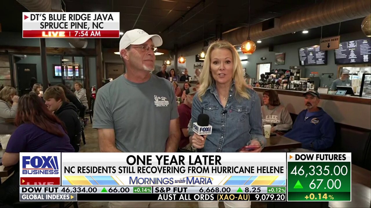 Fox Business' Gerri Willis reports from her hometown of Spruce Pine, N.C., where small businesses and students are rebuilding their lives with resilience, heart, and community.