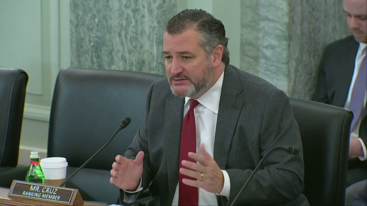 Sen. Ted Cruz, R-Texas, questioned acting Federal Aviation Administrator Billy Nolen Wednesday during a hearing on a recent close call at the Austin airport, and played a video reproduction based on flight records.
