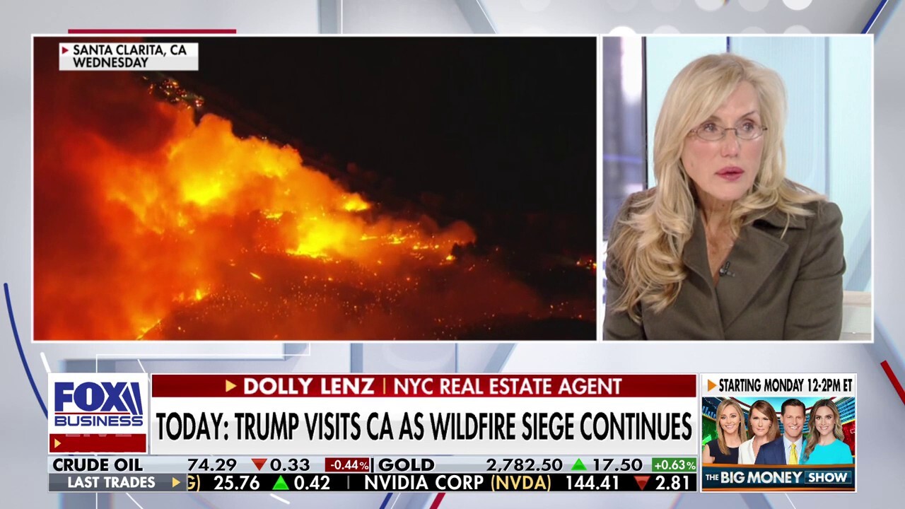 New York City real estate agents Dolly and Jenny Lenz discuss the Los Angeles wildfires and the impact it will have on the local housing market on ‘FOX Business Live.’