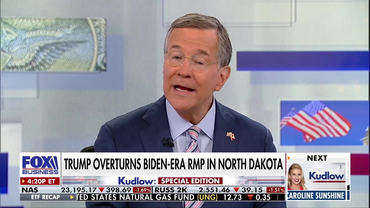 North Dakota senators applaud Trump for repealing Biden-era rule ‘preventing’ the state’s energy production