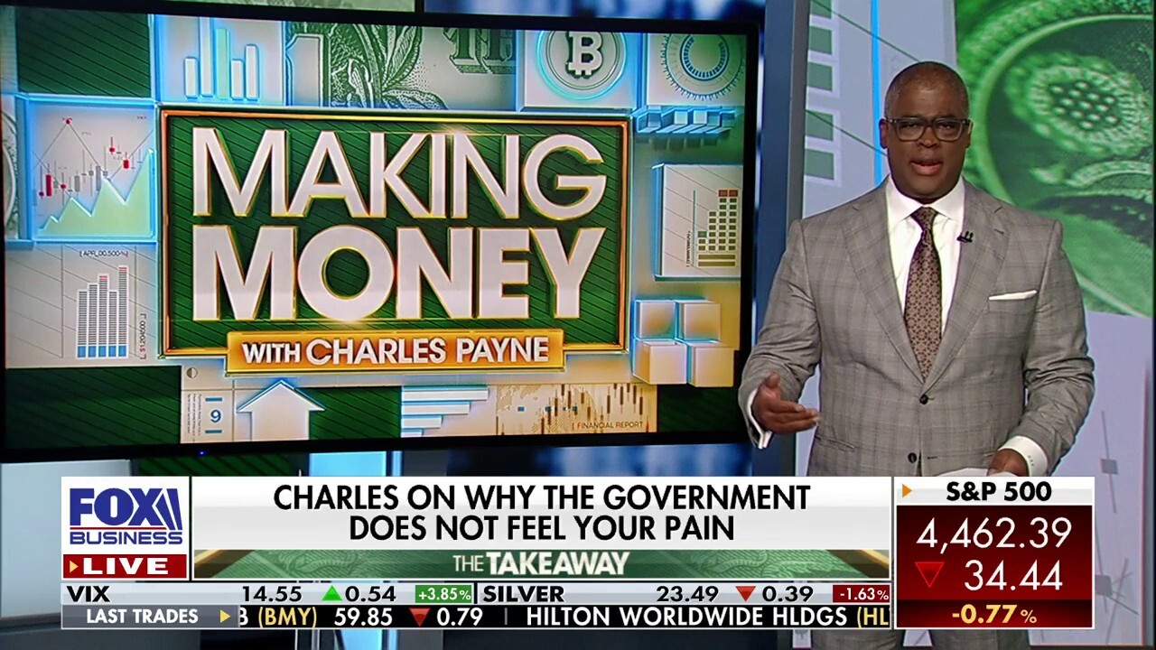 Charles Payne: Why doesn't the government feel our pain?