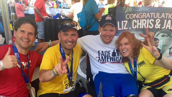 FOX Business supports military heroes at NYC Triathlon