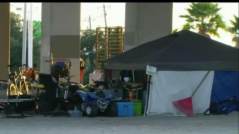 Austin homeless camps being cleared out