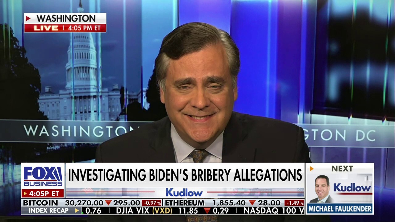  Jonathan Turley on Hunter Biden charges: We need to start calling people into Congress