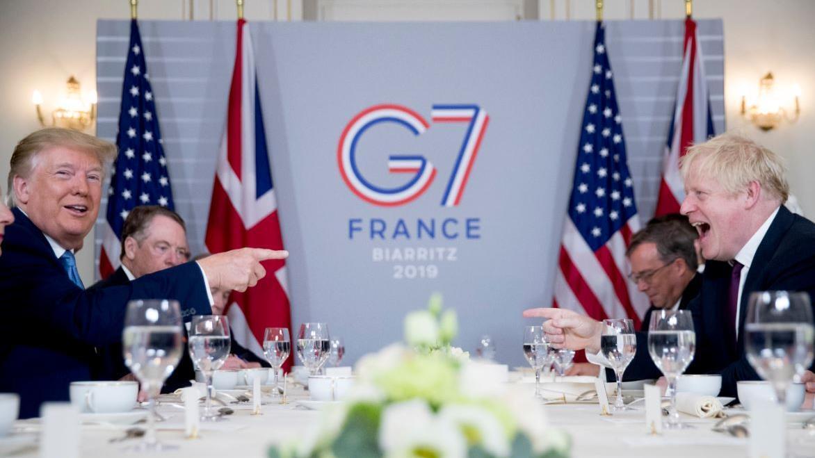 Trump seeks trade alliance with UK's Boris Johnson