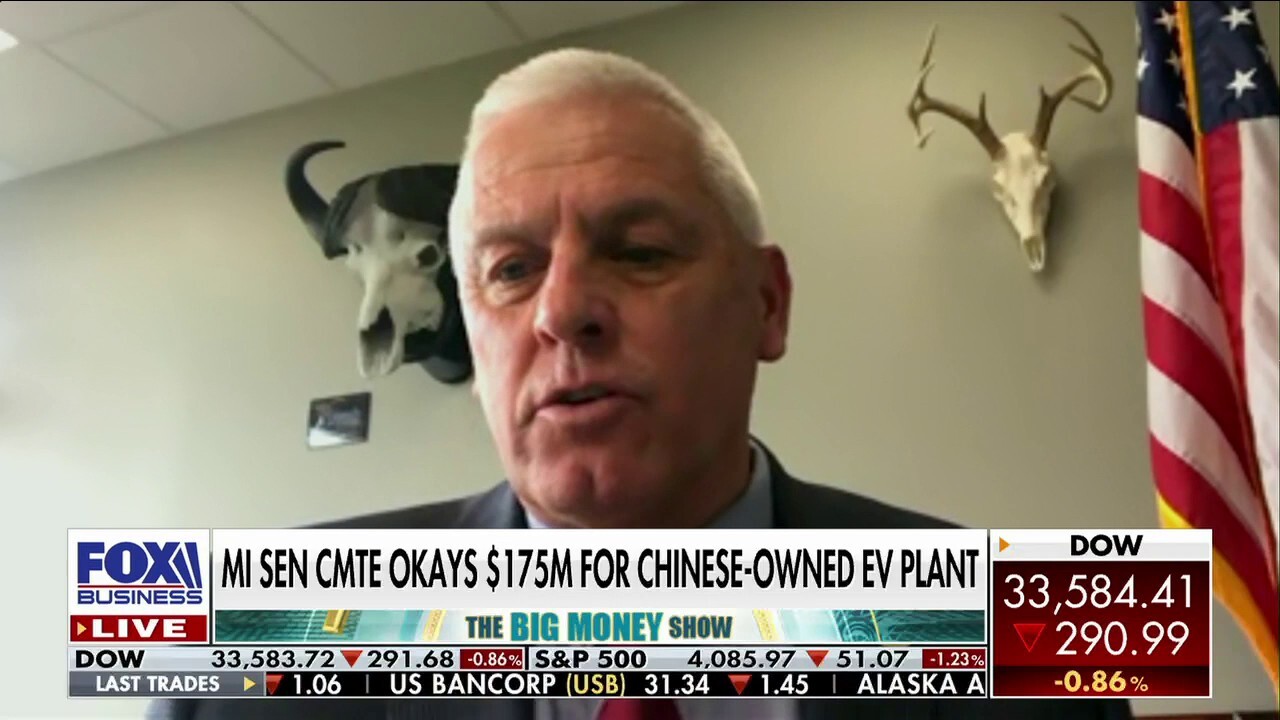 Democrats pushed Chinese-owned green energy plant on Michigan residents: Sen. Jon Bumstead