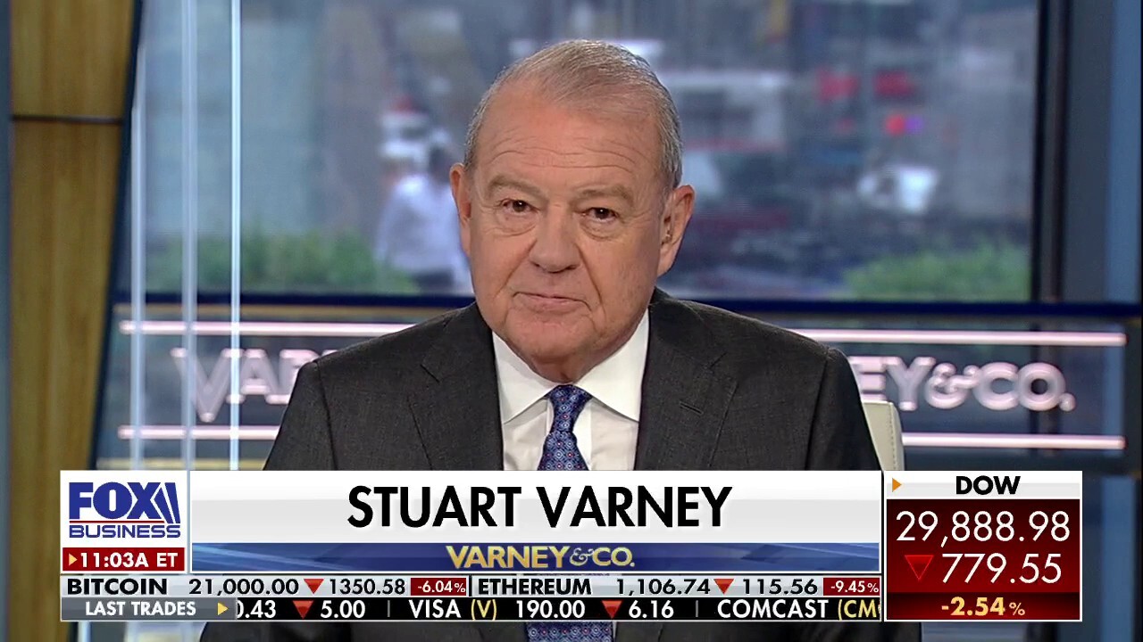FOX Business host Stuart Varney argues the U.S. is witnessing 'wealth destruction on a massive scale.'