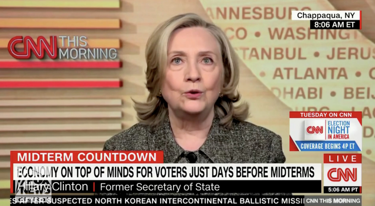 Hillary Clinton gushes Democrats have done 'truly impressive' work on inflation