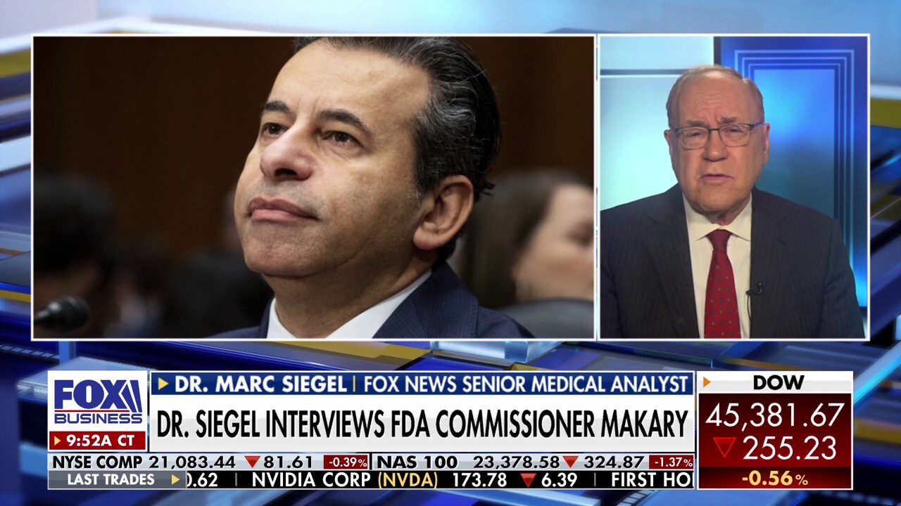 Fox News senior medical analyst Dr. Marc Siegel reflects on his interview with FDA Commissioner Dr. Marty Makary on ‘Varney & Co.’