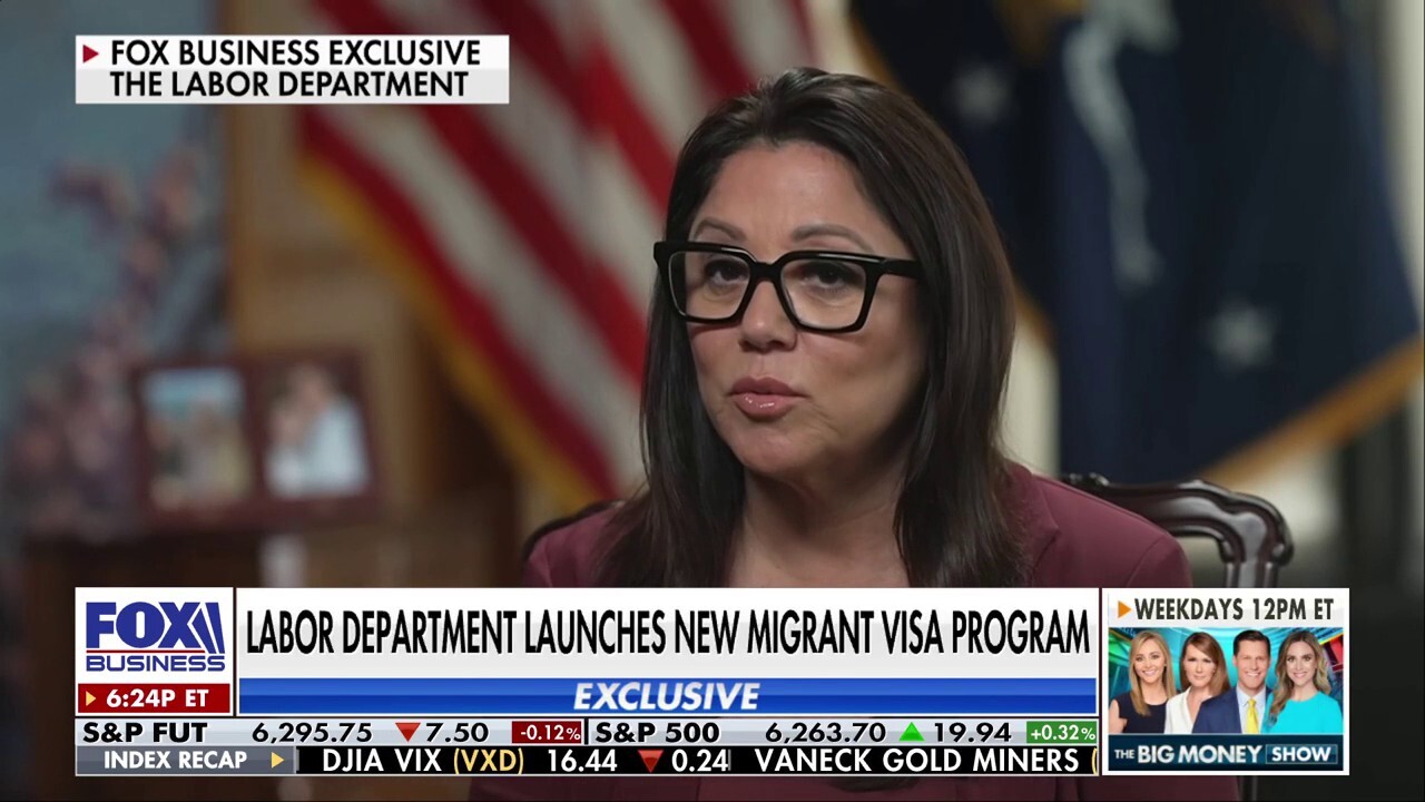 FOX Business correspondent Edward Lawrence has the latest on the Labor Department's new migrant visa program 'The Bottom Line.'