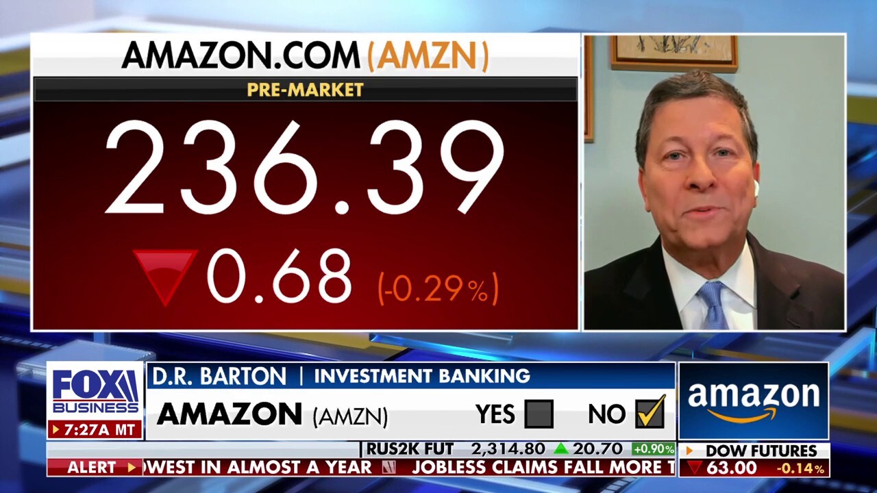 Smart Trade Pro co-founder D.R. Barton says Amazon plays a large role in the AI game and that Target is having a 'rebound.'