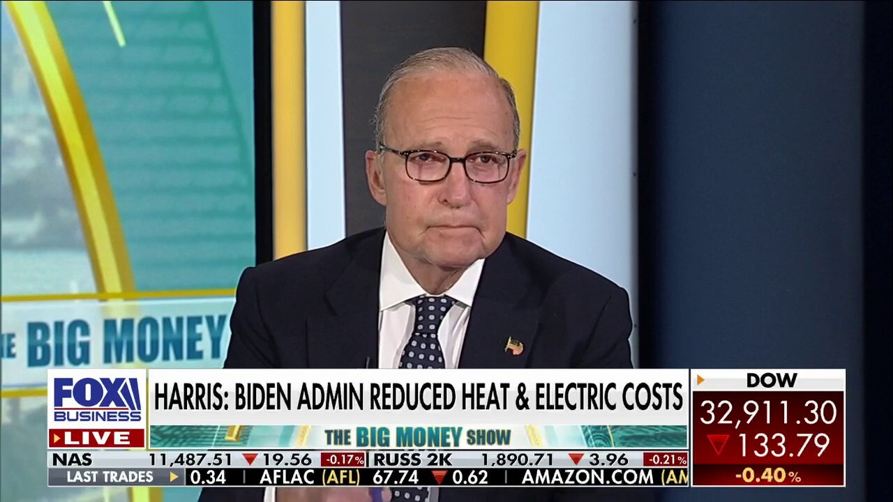 'Kudlow' host Larry Kudlow reacts to the White House announcing more sanctions on Russia, telling 'The Big Money Show' Biden's nonsensical energy policies compromised our energy security.