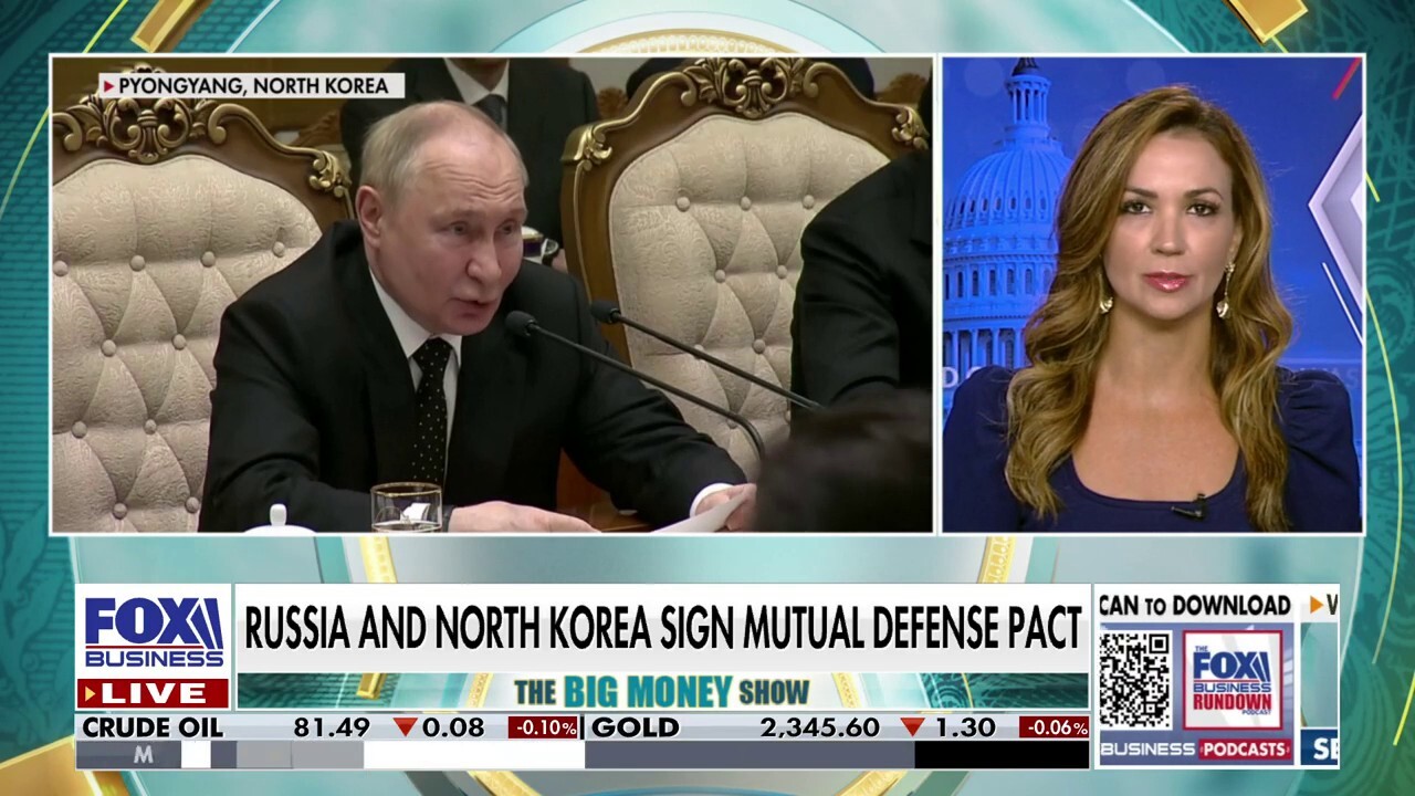 National security analyst Rebeccah Heinrichs discusses Russia's new partnership with North Korea on 'The Big Money Show.'