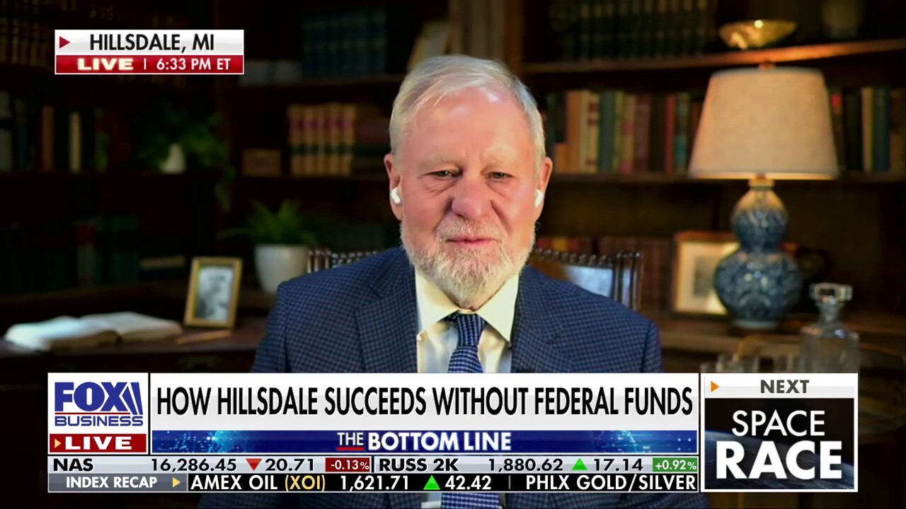 Hillsdale president shares how college succeeds without federal funds